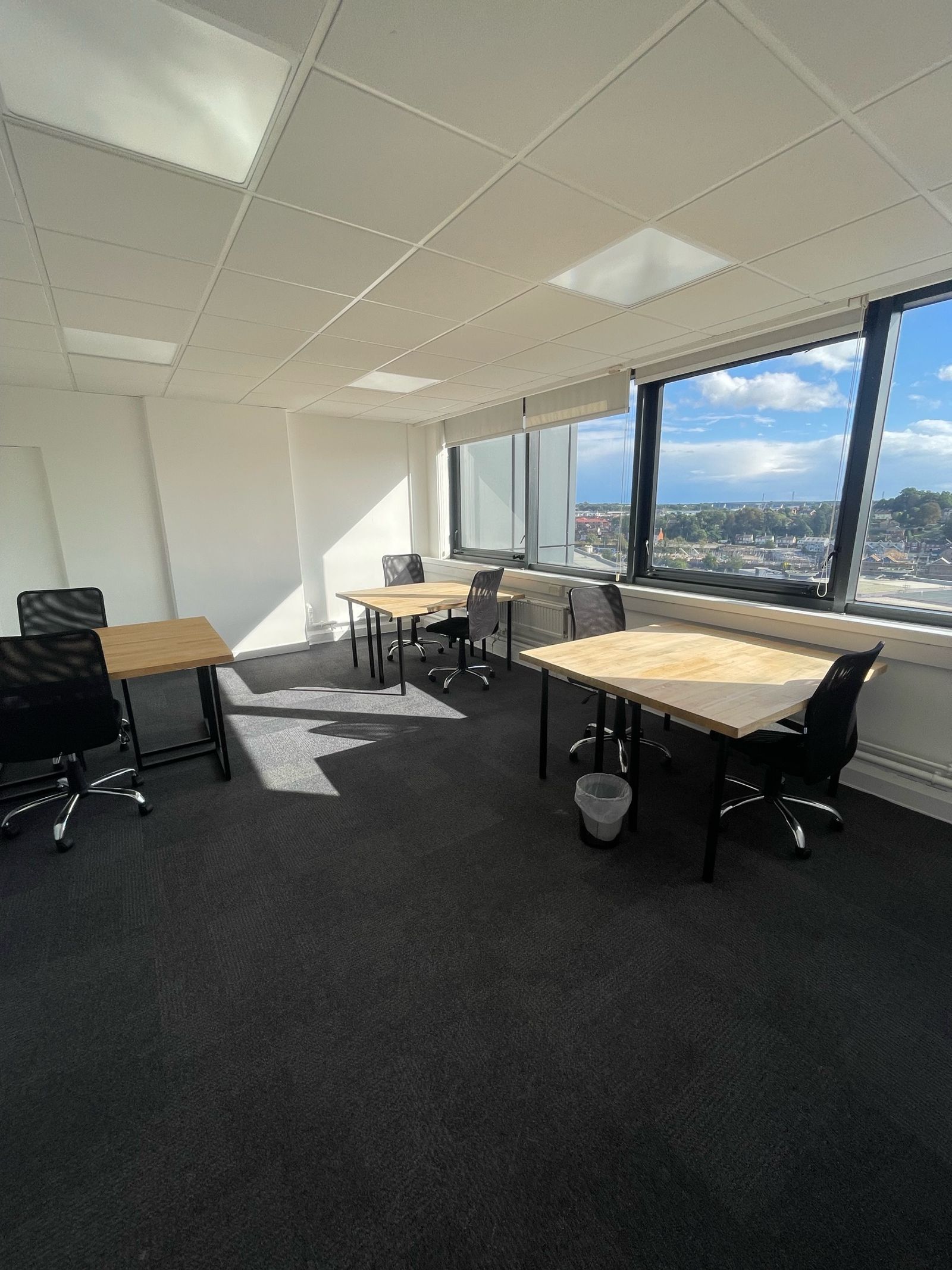 Serviced office to rent in Ipswich – furnished 9-desk private office at St Clare House