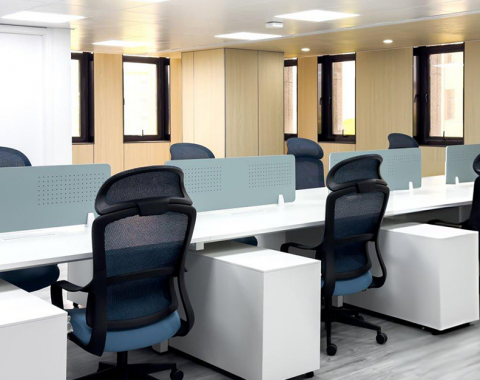 Interior office space at St Clare House, Ipswich