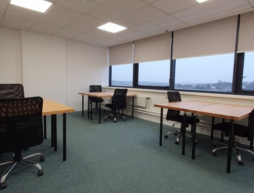 9-desk private office to rent at St Clare House, Ipswich